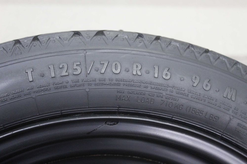 Резервна гума (патерица) 16" 5х100 VW, Skoda