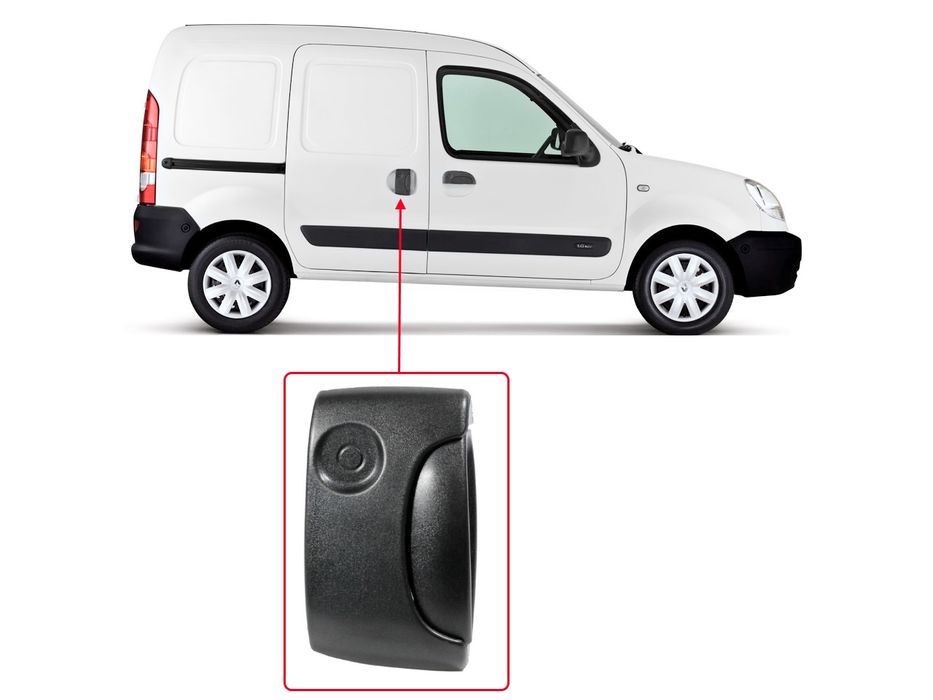 Външна дръжка за Renault Kangoo 1 (1997-2007)