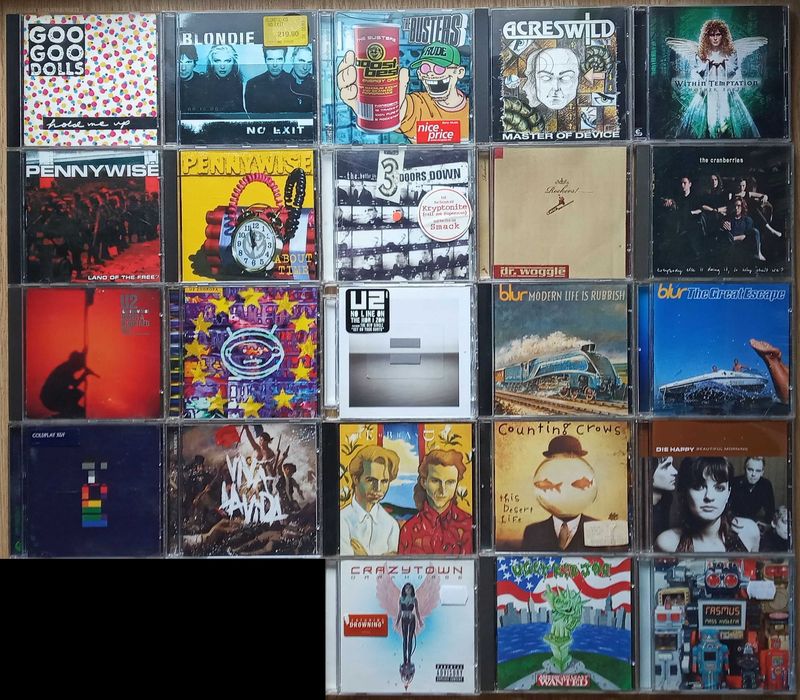 cd originale cu muzica diversa