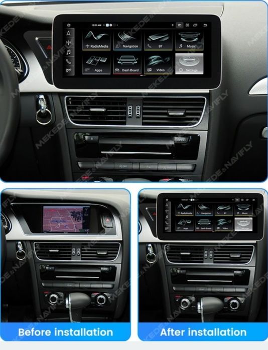 Navigație Android dedicata pt. AUDI A4 B8, A4L, S4, A5, S5, (2009-2017)
