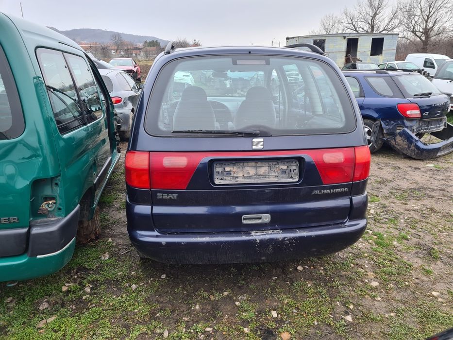 Сеат Алхамбра 2.0,к.б,115,к.с, бензин на части.