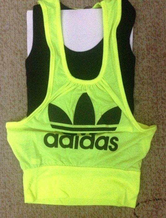 Майка ADIDAS,ТУРЦИЯ НОВАЯ двойка Оранжев.Трикотаж, на10-15лет, пластик