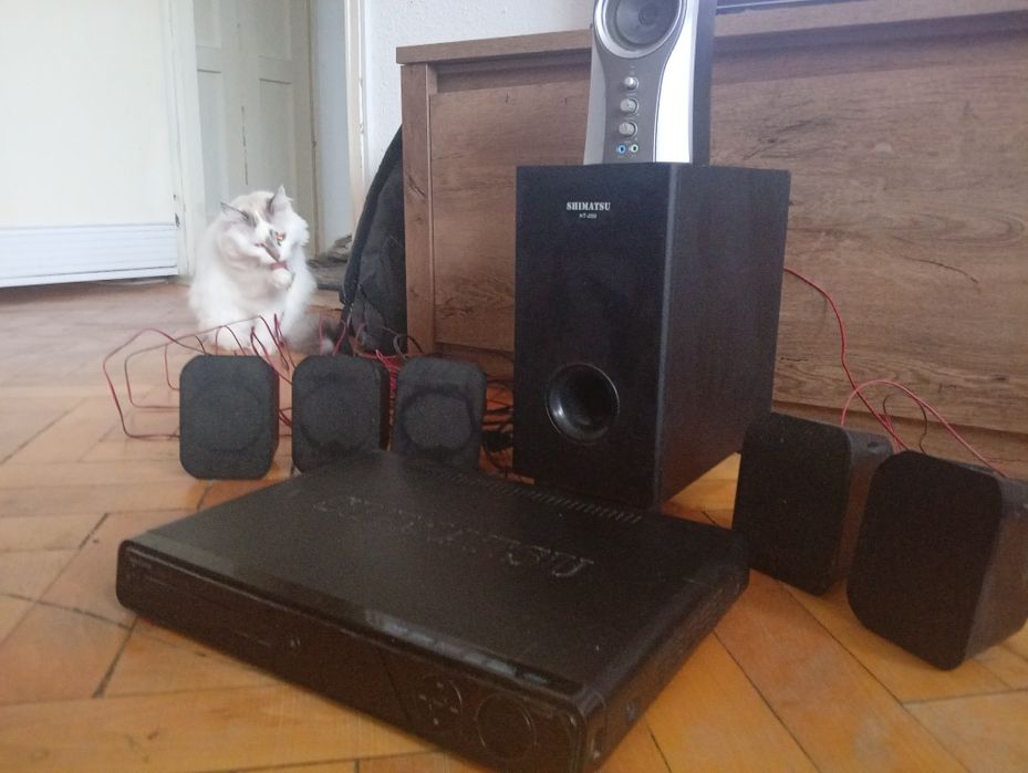 Sistem audio Șimatsu 5 sateliți+Tv Blaupunkt