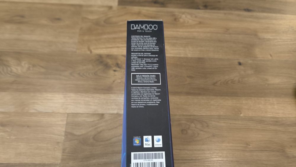 Wacom bamboo pen and touch