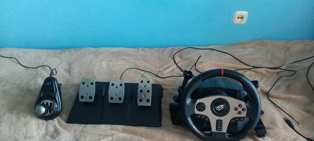 Игровой руль Dexp wheelman pro gt