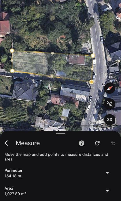 Teren intravilan - 1027 mp, str. Popa Șapcă, Slatina