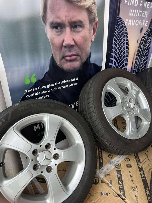 Джанти с гуми за мерцедес/mercedes