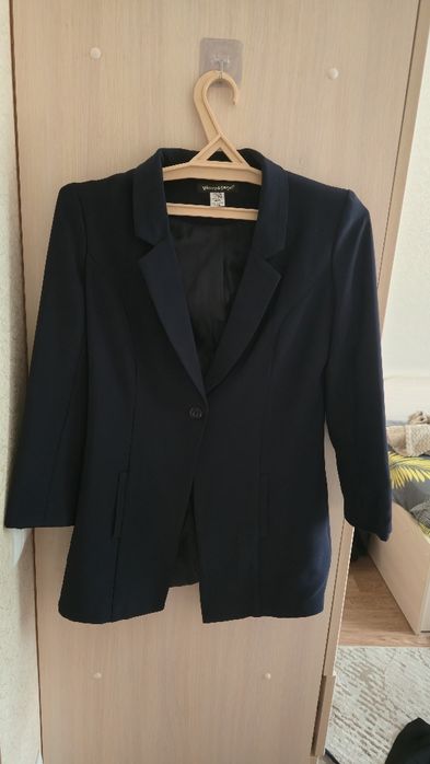 Пиджак синий школьный