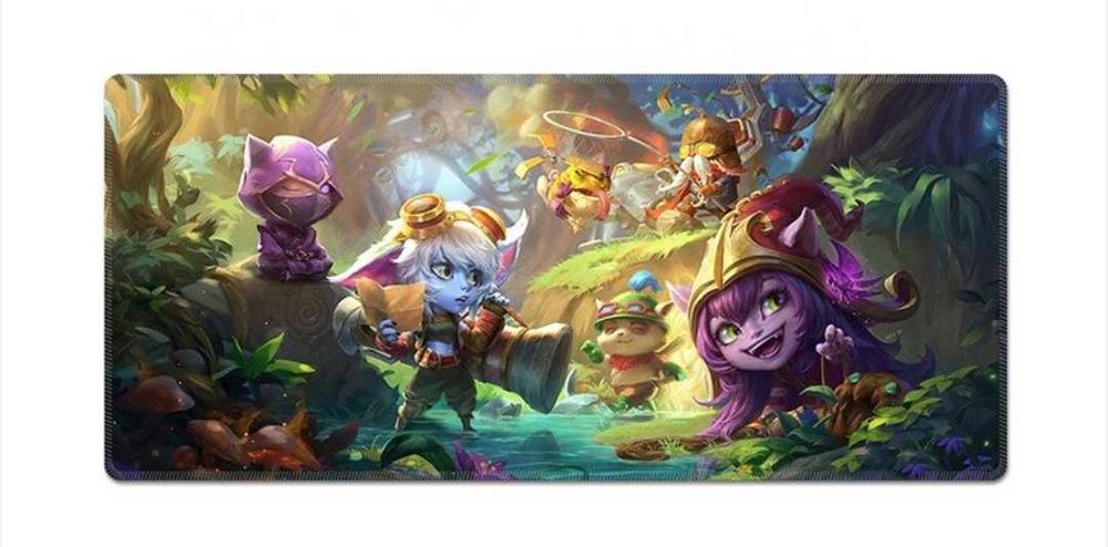Mousepad Gaming, 900x400x4mm, baza anti-alunecare, suprafata textila
