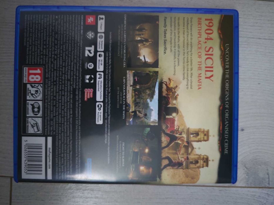 Mafia Old Country PS5