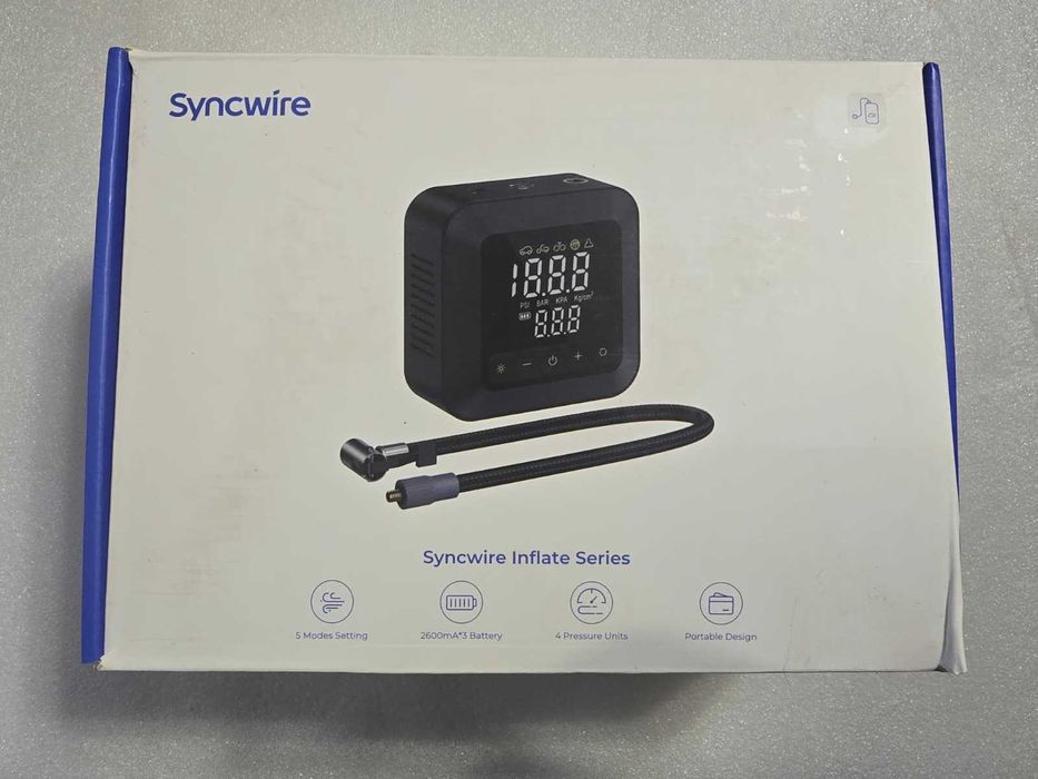 Compresor auto 12V Syncwire 280 Electric Smart Tire Pump LCD