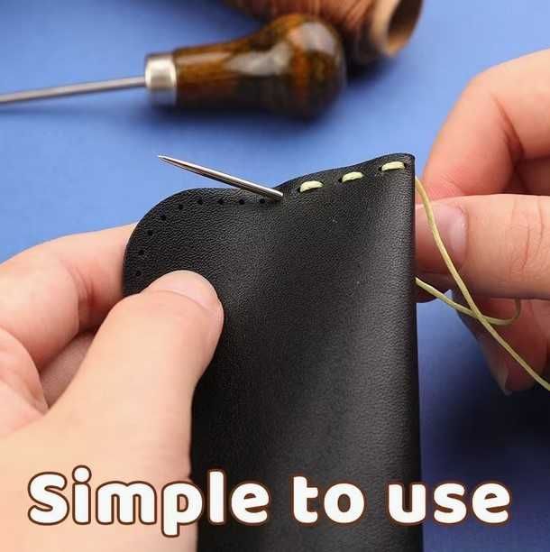 Комплект восъчни конци за кожа 0.8мм