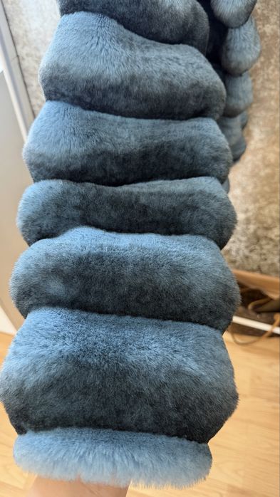 Эко шубка , очень тёплая на зиму