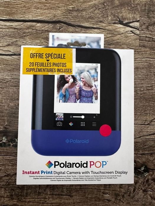 PolaroidPop instant Print Digital Camera Touchscreen Display