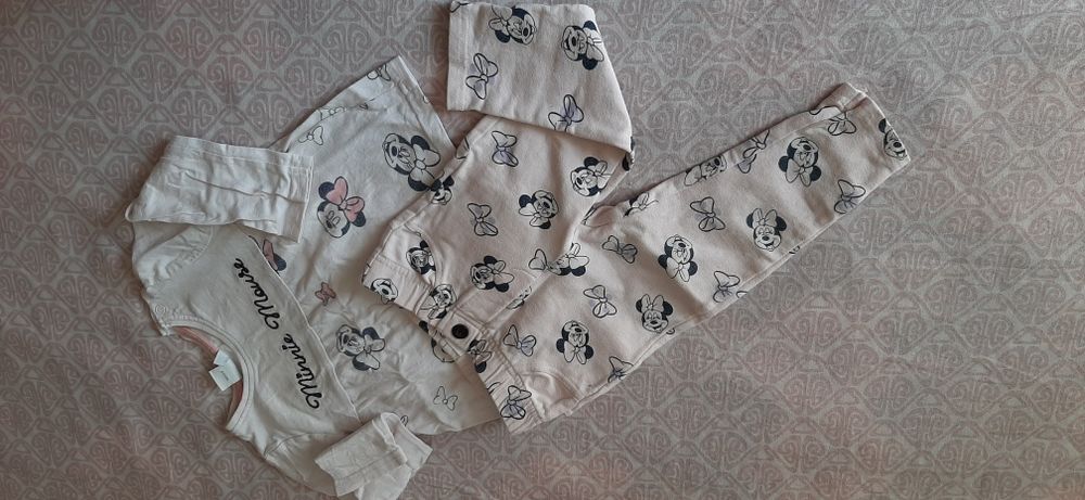 5 комплекта + пижама 80 см.