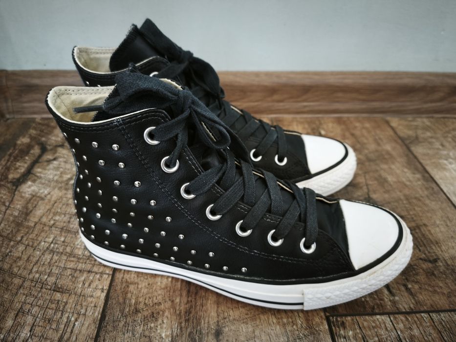 Converse, оригинални кожени кецове, номер 37