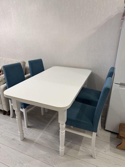 Обеденный стол со стульями Астана