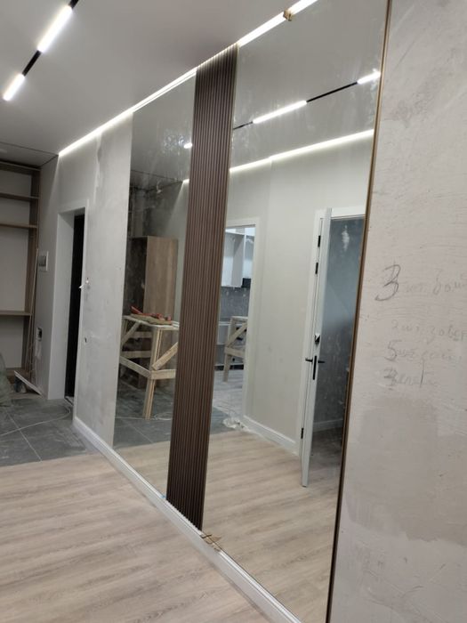 Душевые зеркала лофт перегородки офис