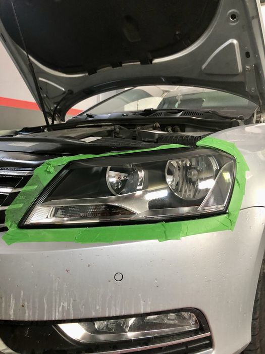 Polish faruri prin polimerizare