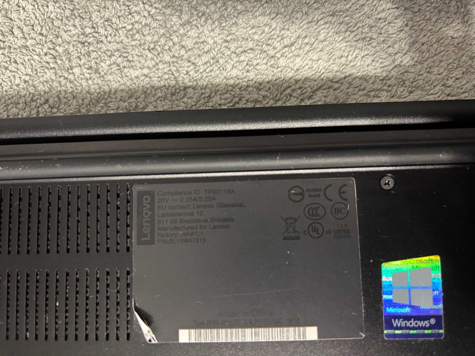 Лаптоп Lenovo ThinkPad i7-10510U/512SSD/16RAM/Win11