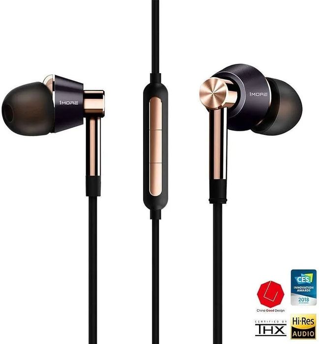 1MORE Triple Driver in-Ear Earphones Hi-Res Headphones