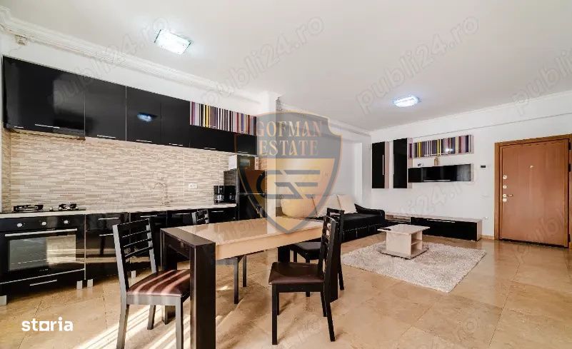 Lux 2 camere Mamaia Centru- Solid Residence, parcare, balcon, vedere