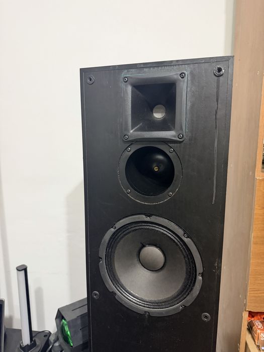Boxe High-Power Lemn JBL (Modificate Complet Pro-Audio, plase intacte)