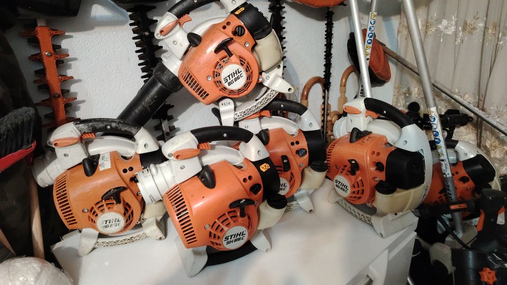 Stihl щил моторна коса, храсторез, тример, косачка, ъглошлайф, духалка