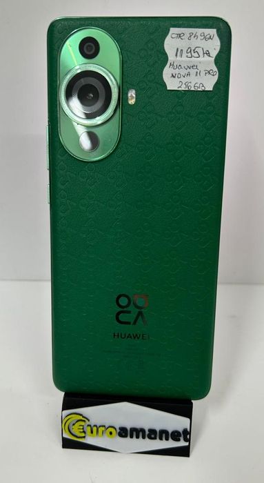 Telefon HUAWEI nova 11 Pro, 256GB, 8GB RAM, Dual SIM, Green -N-