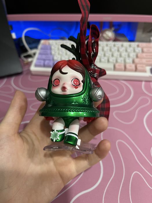 Фигурка skullpanda скулпанда Рождество