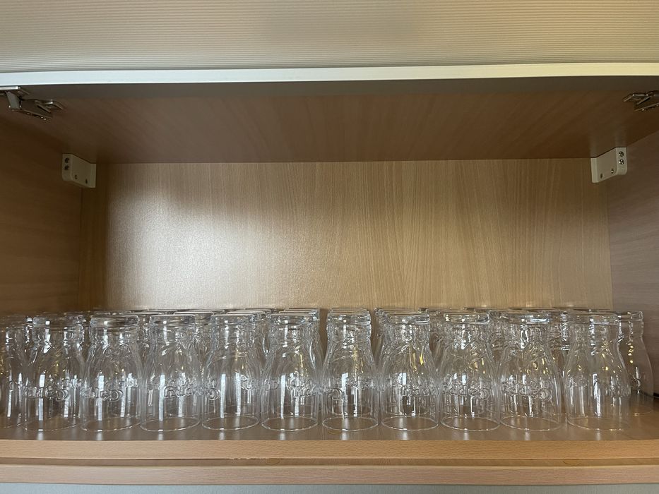 Стъклени Чаши Cappy Капи за вода/сок/безалкохоно