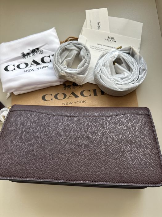 Дамска чанта Coach Tabby Shoulder Bag 26 в кафяв цвят