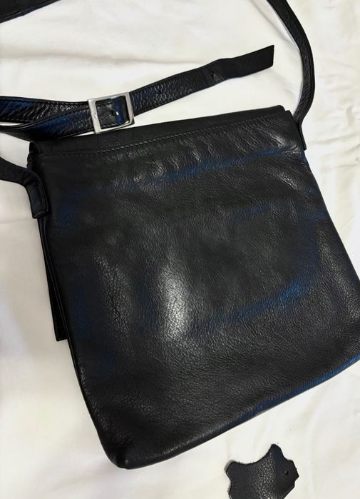 Geantă damă din piele – unicat, făcută manual (Italia) 29x29cm