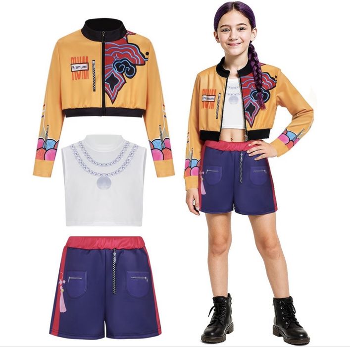 Детски костюм K-POP Demon hunters Кей Поп, Rumi/Zoe/Mira Руми Мира