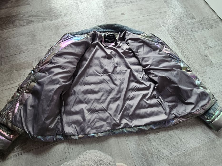 Есенно зимно дънково яке FEIFA