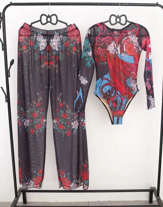 Продам брюки от купальника в сеточку