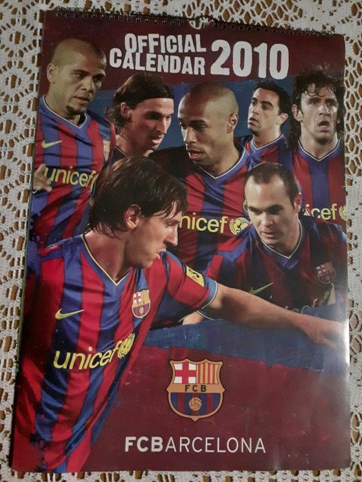 Calendar de colectie Madrid ,Barcelona  2010