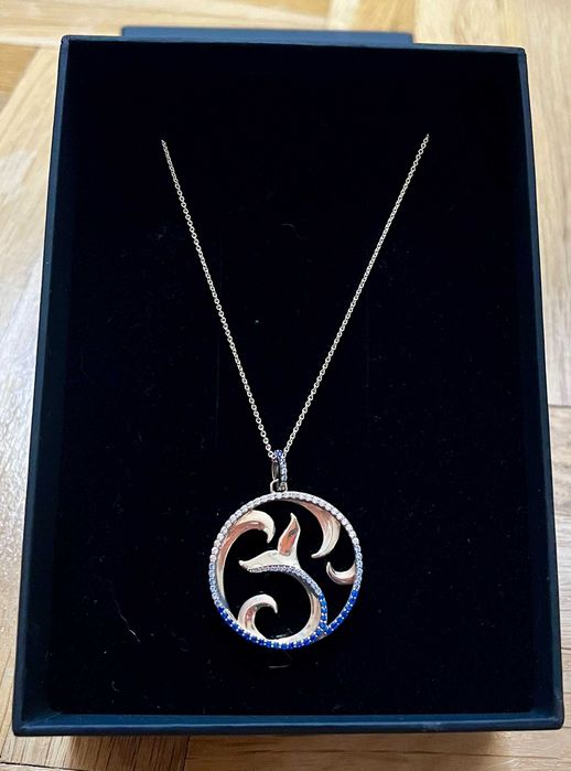 Сребърно колие Thomas Sabo "Tail Fin and Wave" (НОВО)