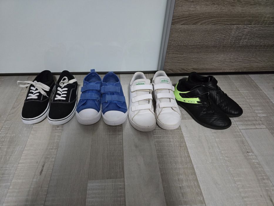 Маратонки и платненки за игра 34 и 35н.Adidas,Decathlon