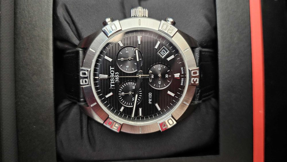 Ceas Tissot PR100 + bratara otel inoxidabil + cutie