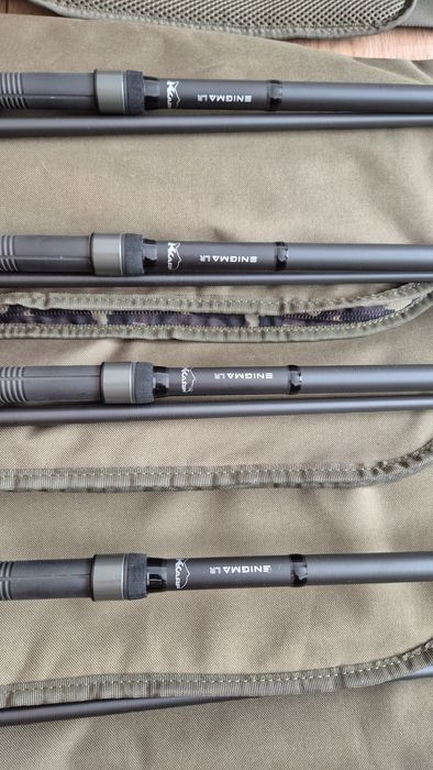 Vând 4 lansete K-Karp Enigma LR 3,9m/5lb