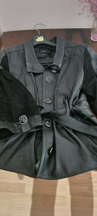 Куртка кожаная автоледи