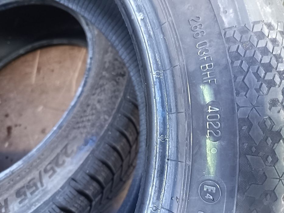 Anvelope MS iarna 225 55 17 continental 2022 6.6mm
