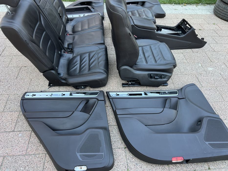 Interior electric piele completet ,touareg 7p