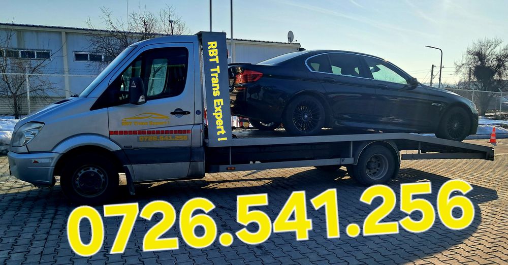 Tractari Platforma - Asistenta rutiera NON STOP ! Pret 3 lei / km !