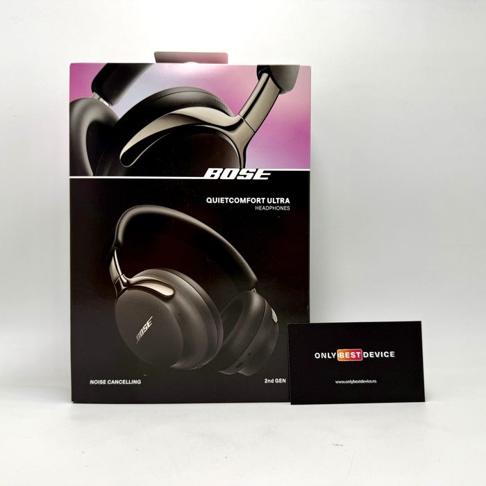 Casti BOSE QuietComfort Ultra Headphones 2nd Gen Negre