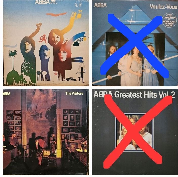 Discuri vinil(vinyl) ( ABBA, John Lenon, Johny Cash, s.a)