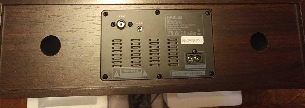 Стерео система 40 W RMS CD плейър FM/Bluetooth /USB/AUX/Дистанционно