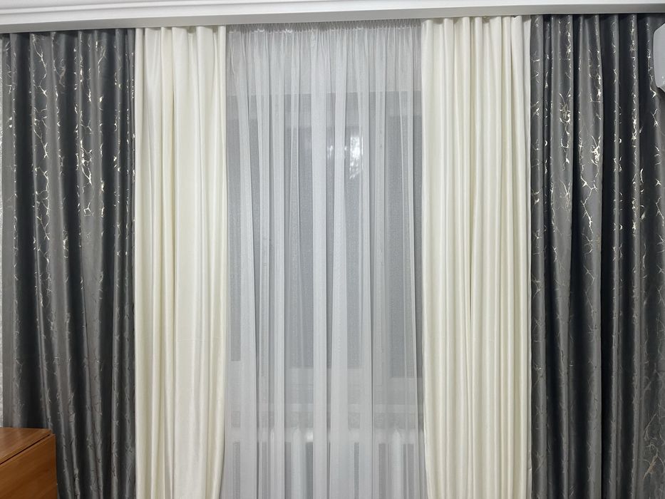 Продам шторы б/у в отличном состоянии