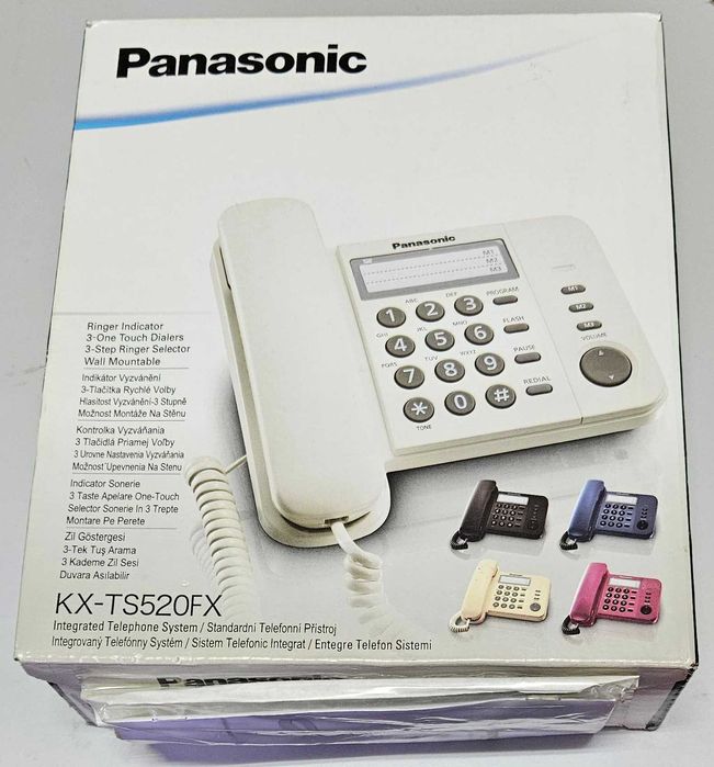 Telefon fix analogic PANASONIC KX-TS520FX nou nefolosit